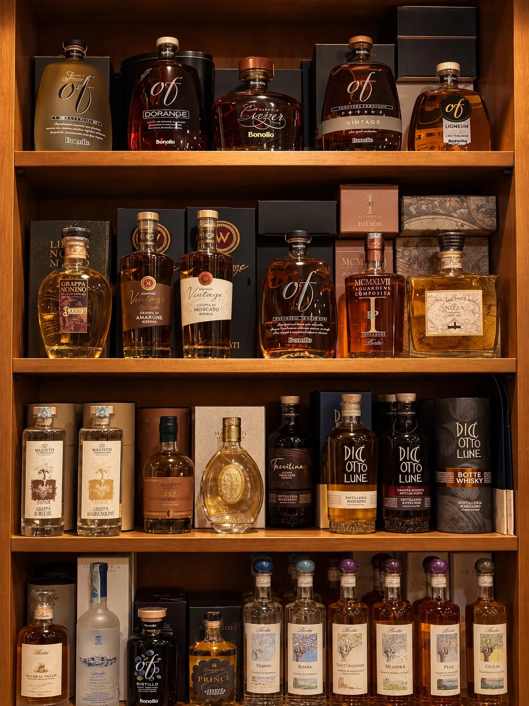 Sfondo legno enoteca