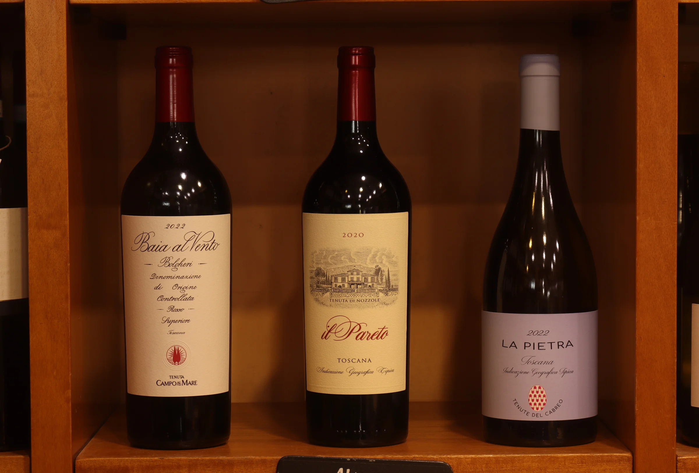 Bottiglie di vino